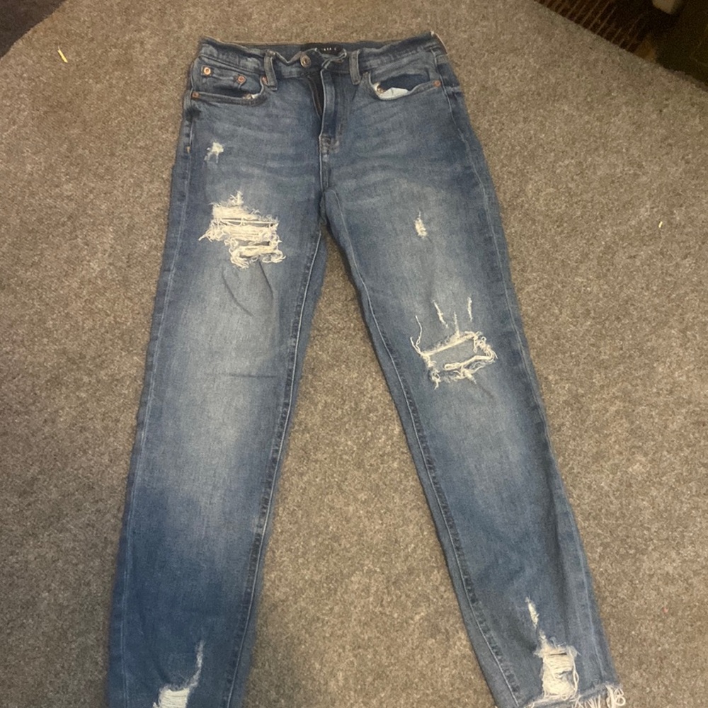 aeropostale mom jeans! size 0 regular!